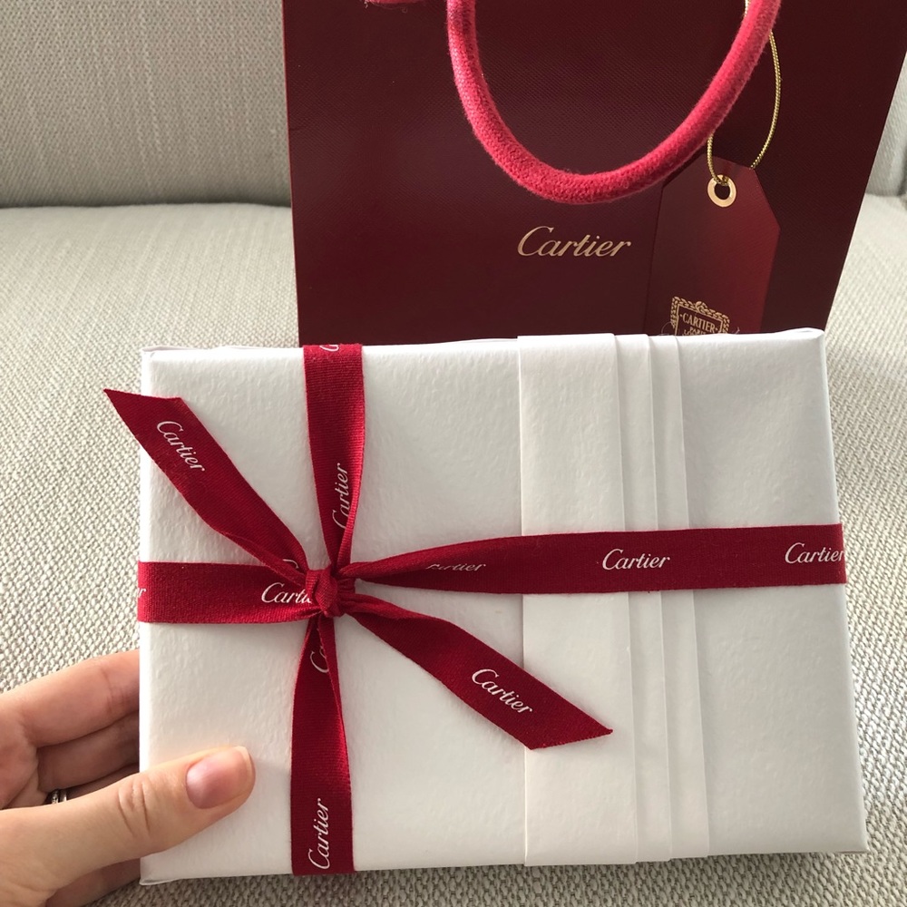 Cartier Notes Cards with bag